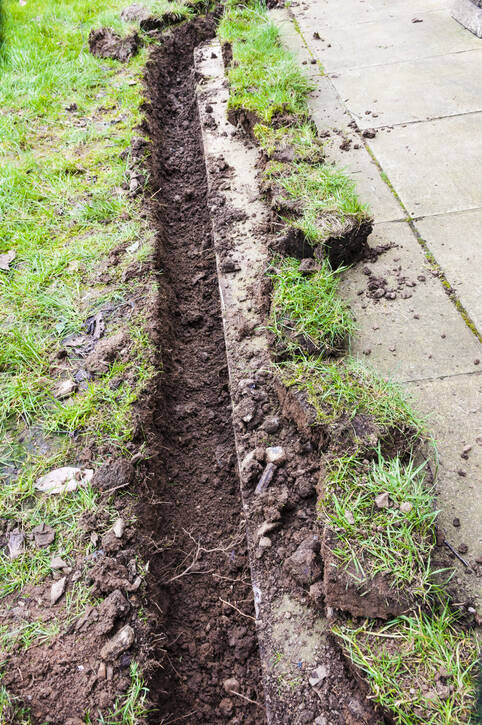 French Drain by Wild West Landscape Designs LLC
