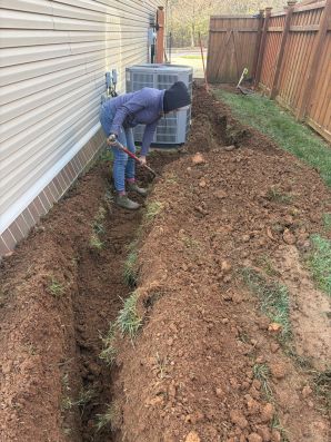 French Drain Installation in Knoxville, TN (1)