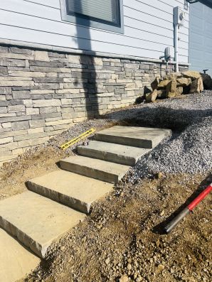 Stone Steps Hardscaping in Farragut, TN (1)